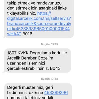 Grundig Robot Süpürge ve Arçelik Servisinin Kuruluma Gelmemesi
