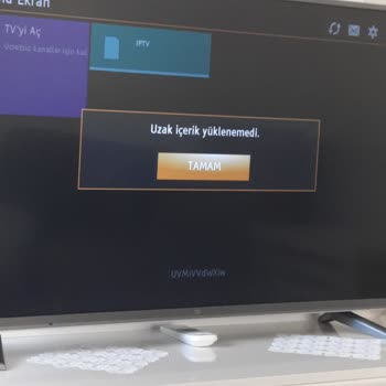 Paspas Tv IP TV Uzak İçerik Yüklenemedi Yazıyor