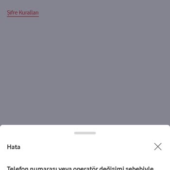 Vodafone Pay Uygulama Sim Bloke Sorunu