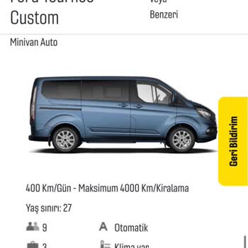 Europcar Yenibosna Şubesi Depozitoyu İade Etmedi!