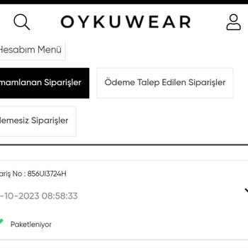 Oykuwear Adlı Instagram Butiği Ürünlerimi Teslim Etmiyor.