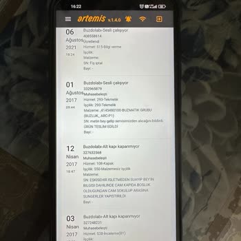 Arçelik 5088 Nfy Buzdolabı Çözülemeyen Sorunu