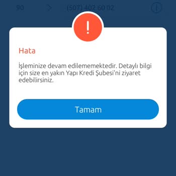 Yapı Kredi Bankası Mobil Bankacılık Sorunsalı