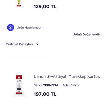 Teknosa Siparişimi Kargoya Veremiyor.