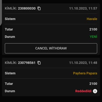 BetOnevip Sitesi Ödeme Yapmıyor.