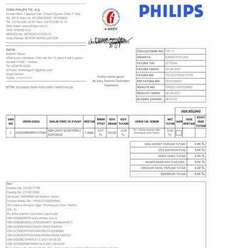 Philips Servis Garanti Süresi Tamiratı
