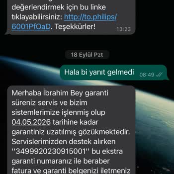 Philips Servis Garanti Süresi Tamiratı