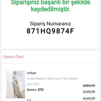 ModaSima Ürünü Kargolamadılar Ve Cevap Vermiyorlar