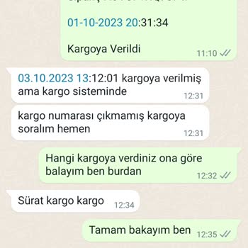 ModaSima Ürünü Kargolamadılar Ve Cevap Vermiyorlar