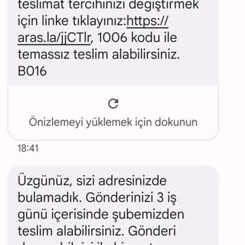 Aras Kargo Begonya Şube Teslim Edilmeyen Kargo Ve Yalan Beyan Hk
