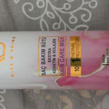 Rise&shine Keratin Kolajen Sac Bakım Sütü