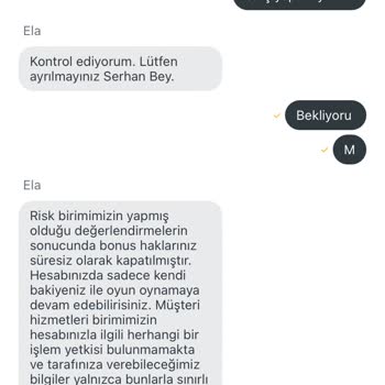 Mobilbahis Hesabımı Durduk Yere Kısıtladı Site Risk Birimi