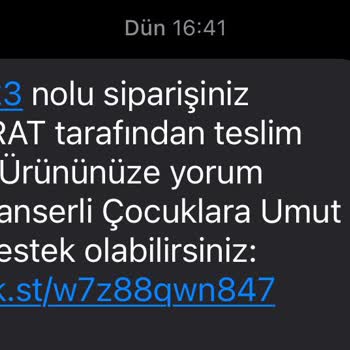 ÇiçekSepeti Teslim Edilmeyen Hediye