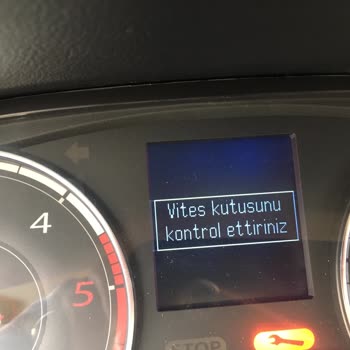 Renault EDC Otomatik Şanzıman Ve Egzoz Emisyon Kontrol Ettiriniz Hataları