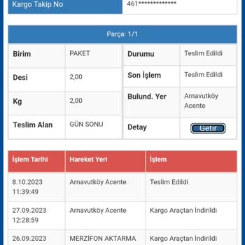 Sürat Kargo Günlerdir Kargom Kayıp