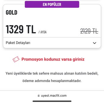 Macfit'in Durmak Bilmeyen Fahiş Fiyat Politikası (2 Yılda %581 Zam)