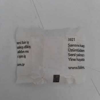 Falım Sakızın Falsız Olması