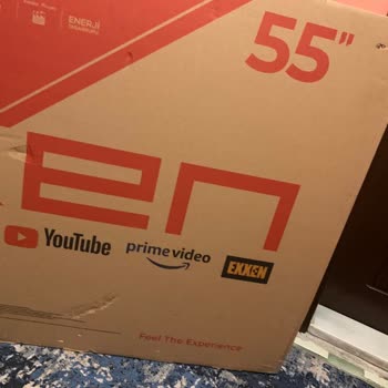 Trendyol TV Siparişi Kutu Hasarlı