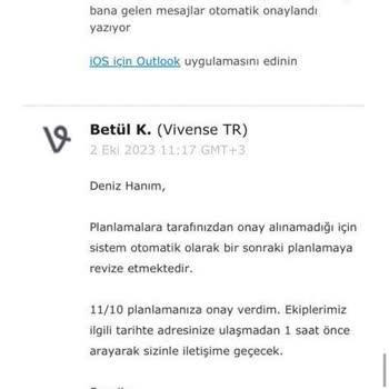 Vivense Teslimat Kurulum Sorunu