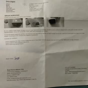 Media Markt Sigortalı Ve Kaskolu Ürünü Değiştirmemesi