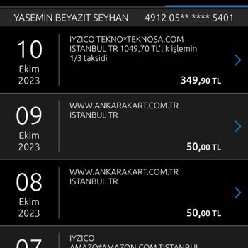 Ankara Kart Haksiz Dolum Kesintisi!