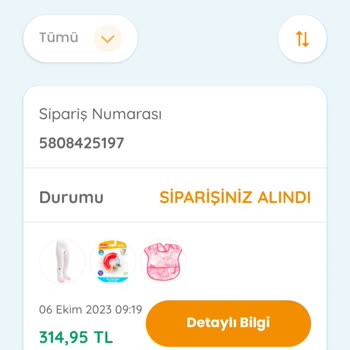 ebebek Ürünler Kargolanmadı, Yaklaşık 1 Haftadır