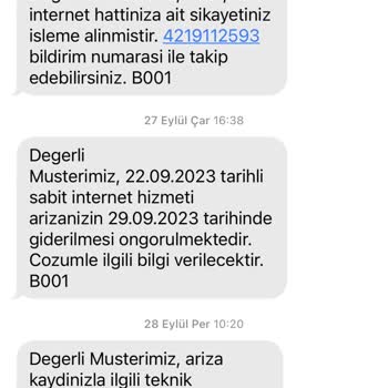 Türk Telekom İnternet Arızası Sorunu