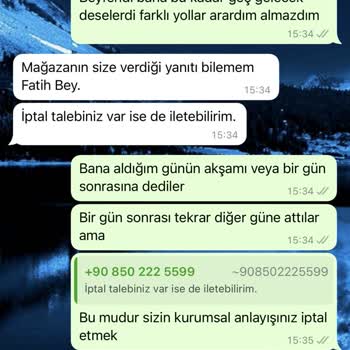 Teknosa Müşteri Temsilcisi Ve Ulaşamayan Telefon Sorunu
