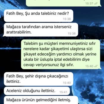 Teknosa Müşteri Temsilcisi Ve Ulaşamayan Telefon Sorunu