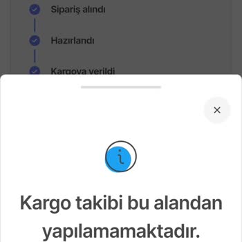 Hepsiburada Sitede Kargo Takibi Yapılmıyor