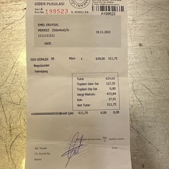 Nocturne Hakkım Olan Ödediğim Çekimi Kabul Etmiyorlar