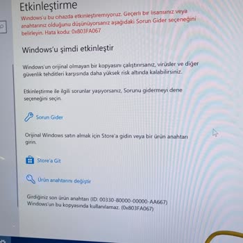 Pintipin Kod Aktivasyon Hatası