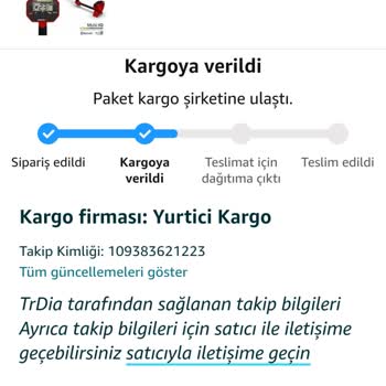Yurtiçi Kargo Amazon'dan Aldığım Ürünün İadesi Hakkında