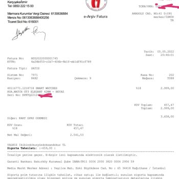 Huawei Watch Gt3 Garanti Süresi Ve Garantili Ürün Sorunu