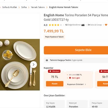 English Home Trendyol'dan Alışveriş Yaparken Yaşadığım Ürün Sorunları Ve Hak Kaybı