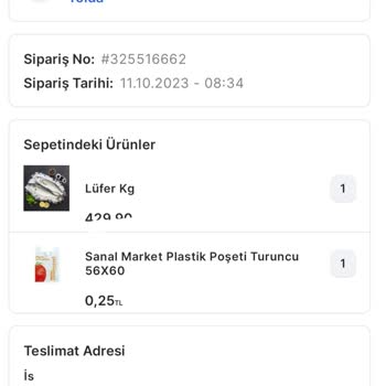 Migros Sanal Market Sipariş Problemi