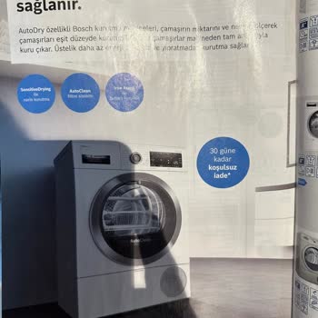 Bosch Kurutma Makinesi Arıza Çıkardı İade Almıyor