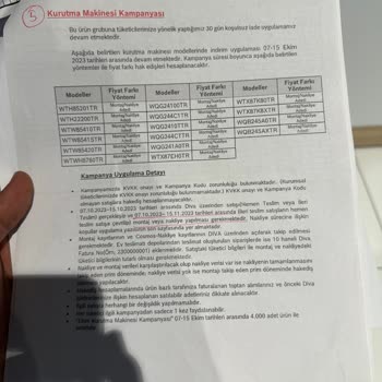 Bosch Kurutma Makinesi Arıza Çıkardı İade Almıyor