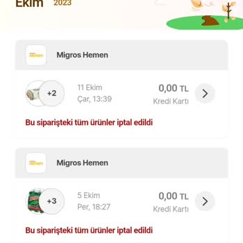 Hepsiburada Market Hepsiburada Migros Market Siparişlerinin Asla Teslim Edilmemesi