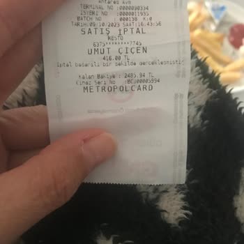 HD İskender Ne Ücret İadesi