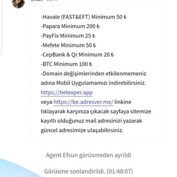 Betexper Canlı Destek İlgi Alakası