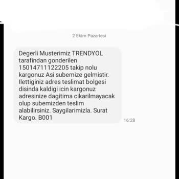 Trendyol Teslim Edilmeyen Kargonun Teslim Edilmiş Görünmesi