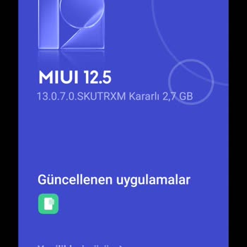 Xiaomi Redmi 10 2022 Güncelleme Sorunu