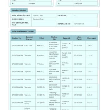 PTT Kargo'nun Adreste Yok Yalanları!