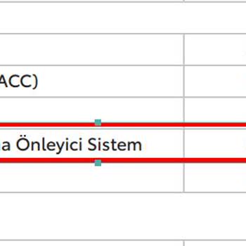 Toyota Safety Sense Sisteminin Düzgün Çalışmaması
