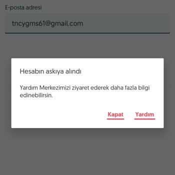 Letgo Hesap Askıya Alınması Ve Kapatılması