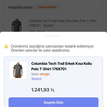 Hepsiburada Tarafınca İndirimli Ürünün Stok Hatası Nedenli İptali