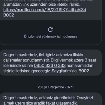 Sözde "Yerinde Teknik Destek Ücreti 299.90 TL" Millenicom