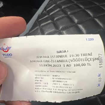 TCDD Hukuksuz Bagaj Ücreti