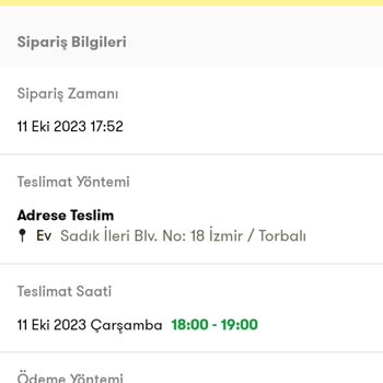 Şok Marketler Siparişim Geç Geldi